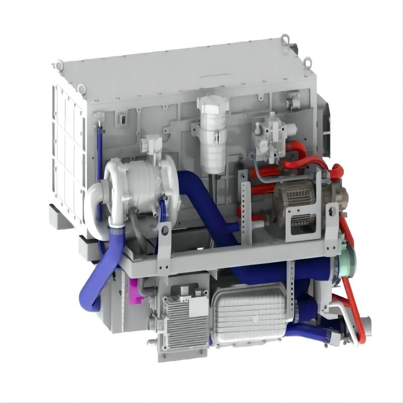 125KW kendaraan proton exchange membran sistem sel bahan bakar hidrogen