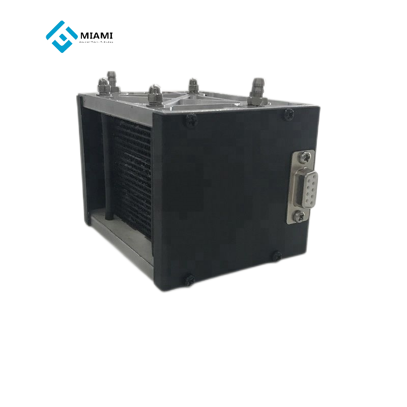 Tumpukan Pemfc portabel 12v Volume cilik 100w sel bahan bakar hidrogen
