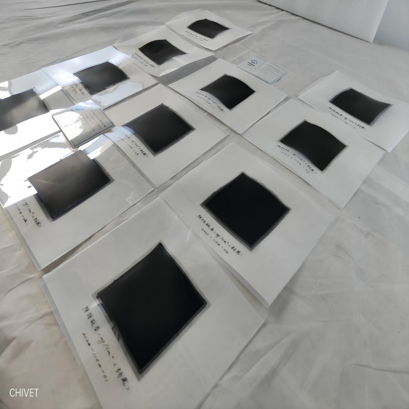 Film elektroda CCM sel bahan bakar, katalis platinum ireng 1mgcm2- dikirim menyang Jerman