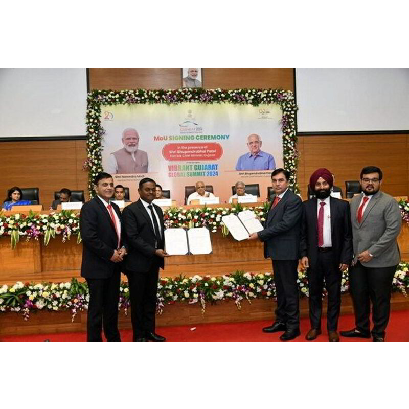 Proyek Hidrogen Hijau $1,5 milyar! Negara India Gujarat lan loro perusahaan kasebut nandatangani MoU