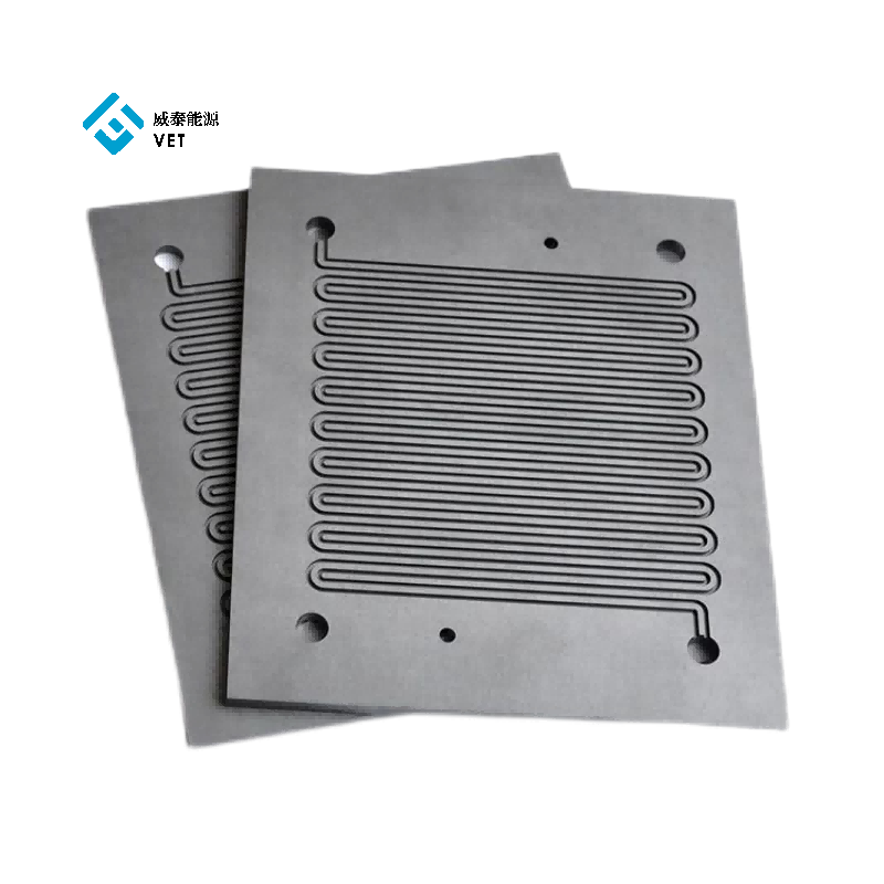 Plat bipolar grafit Ngaktifake kinerja sel bahan bakar sing dipercaya