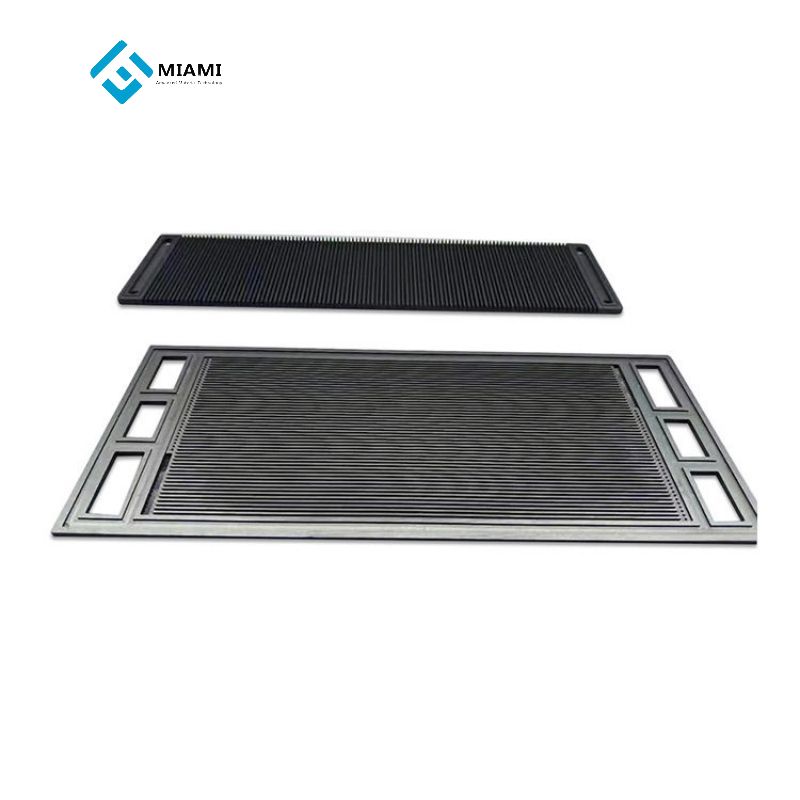 Plate Graphite Kanggo Sistem Pemanas Surya Sel Bahan Bakar Pem Carbon Graphite Bipolar Plate