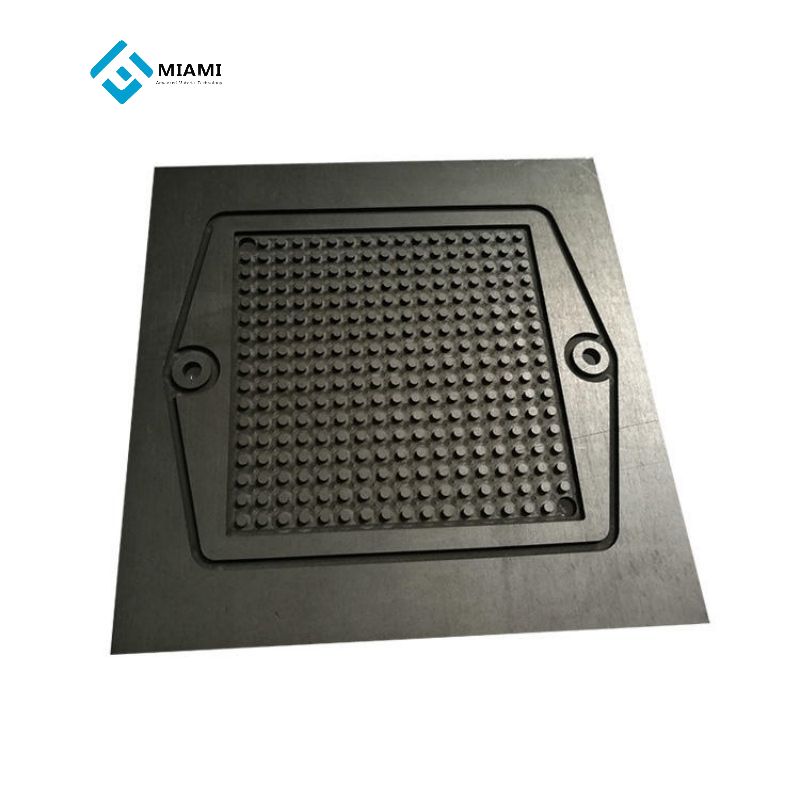 Piring Grafit Kanthi Resin 2020 Produk Anyar Plat Bipolar Sel Bahan Bakar Graphite