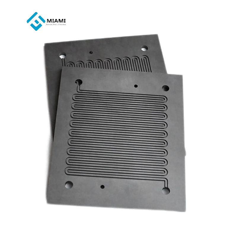Plat bipolar grafit damping dhuwur kanggo nyuda gangguan geter