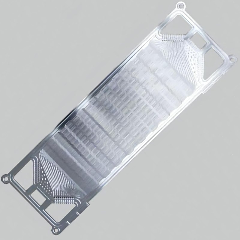 sel bahan bakar hidrogen etched piring logam bipolar