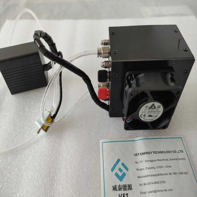 Pemfc Stack 12V Hidrogen Sel Bahan Bakar 100W Bahan Bakar Hidrogen Didukung Sepeda Baterai Generator Hidrogen
