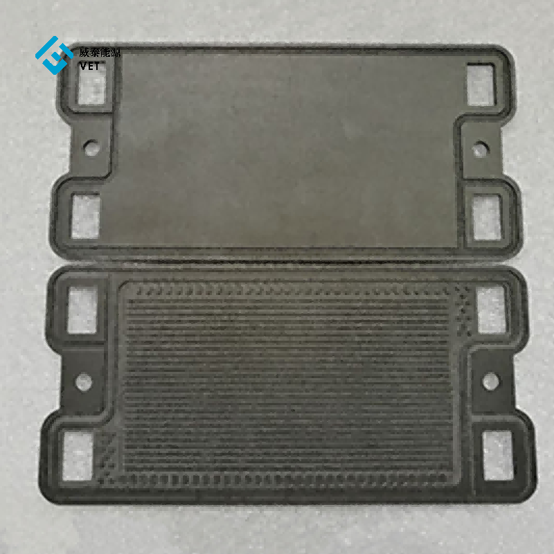 Plat bipol logam sing kuat digunakake ing tumpukan sel bahan bakar