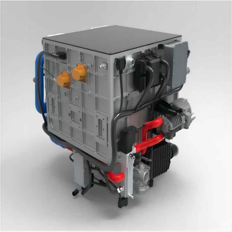 Banyu digawe adhem 100KW hidrogen Fuel Cell Stack kanggo panggunaan otomotif